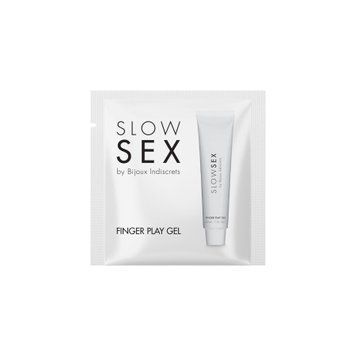 Пробник гель-змазки для мастурбації Bijoux Indiscrets Slow Sex Finger play gel SO5947 фото Купити Пробник гель-змазки для мастурбації Bijoux Indiscrets Slow Sex Finger play gel  Bijoux Indiscrets  29 грн