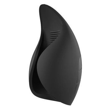 Мастурбатор с вибрацией Dream Toys Essentials, открытый, нереалистичный, черный, 13 см Dream toys &mdash; фото