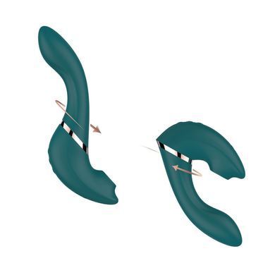 Багатофункціональний вібратор з вакуумною стимуляцією Swan The Monarch Teal SO8905 фото Купити Багатофункціональний вібратор з вакуумною стимуляцією Swan The Monarch Teal  Swan (Канада) 4 573 грн