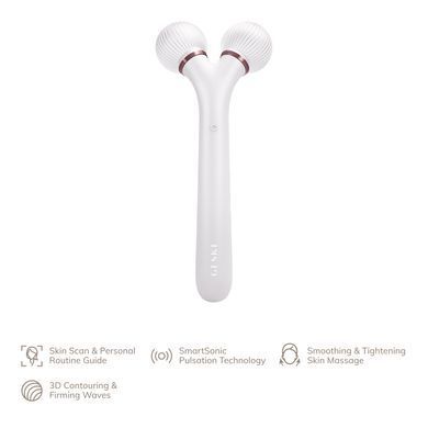 Електронний ультразвуковий ролик для обличчя GESKE Sonic Facial Roller 4в1 starlight HB0176 фото Купити Електронний ультразвуковий ролик для обличчя GESKE Sonic Facial Roller 4в1 starlight  GESKE 1 699 грн