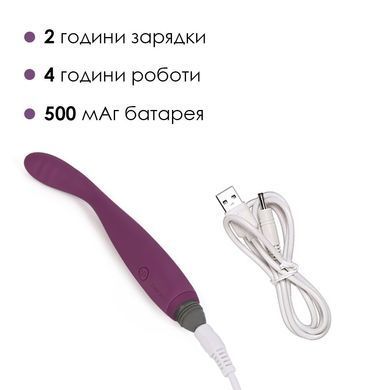 Тонкий вибратор точки G Svakom Cici Violet SO4843 фото Купить   Svakom  2 694 грн