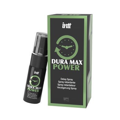 Пролонгатор-спрей Intt Dura Max Power (12 мл) з охолоджувальним ефектом, без лідокаїну, з пантенолом SX1270 фото Купити Пролонгатор-спрей Intt Dura Max Power (12 мл) з охолоджувальним ефектом, без лідокаїну, з пантенолом  Intt (Бразилія-Португалія) 553 грн