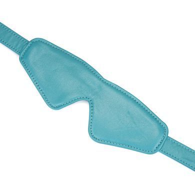 Маска на очі Liebe Seele Blue Lamb Leather Blindfold with Velvet Lining Liebe Seele  &mdash; фото