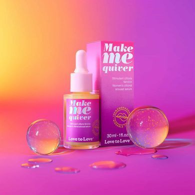 Возбуждающая сыворотка для клитора Love To Love Make Me Quiver 30 мл SX2272 фото Купить   Love To Love (Франція) 1 265 грн