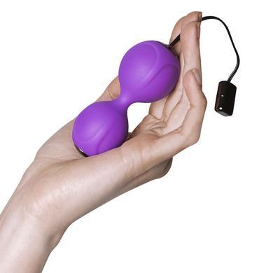 Вагінальні кульки з вібрацією Adrien Lastic Kegel Vibe Purple, діаметр 3,7 см AD40753 фото Купити Вагінальні кульки з вібрацією Adrien Lastic Kegel Vibe Purple, діаметр 3,7 см  Adrien Lastic 3 159 грн