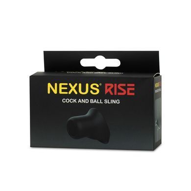 Ерекційне кільце Nexus Rise Cock and Ball Sling, для члена та яєчок, дуже широке SX1342 фото Купити Ерекційне кільце Nexus Rise Cock and Ball Sling, для члена та яєчок, дуже широке  Nexus (Великобританія) 572 грн