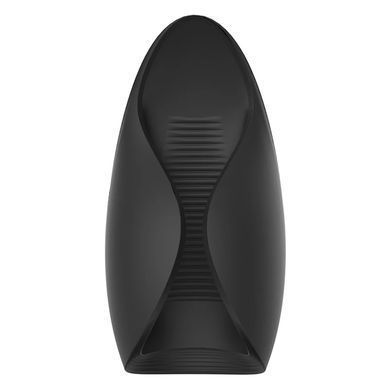 Мастурбатор с вибрацией Dream Toys Essentials, открытый, нереалистичный, черный, 13 см Dream toys &mdash; фото