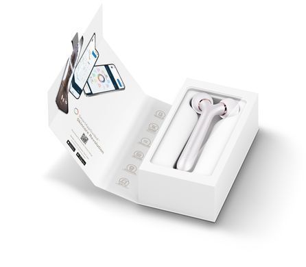 Електронний ультразвуковий ролик для обличчя GESKE Sonic Facial Roller 4в1 starlight HB0176 фото Купити Електронний ультразвуковий ролик для обличчя GESKE Sonic Facial Roller 4в1 starlight  GESKE 1 699 грн