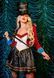 Костюм дресирувальниці Leg Avenue Ringmaster Costume S, сукня, капелюх SO9193 фото 3