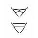Трусики-стринги из стреп Passion Exclusive KELIS THONG XXL/XXXL, black SO6415 фото 5