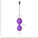 Вагінальні кульки з вібрацією Adrien Lastic Kegel Vibe Purple, діаметр 3,7 см AD40753 фото 4