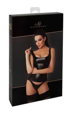 Топ Noir Handmade F346 Powerwetlook top - S SX2112 фото Купити Топ Noir Handmade F346 Powerwetlook top - S  Noir Handmade (Польща) 2 004 грн