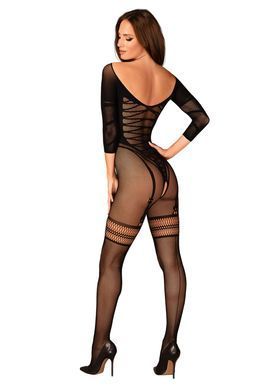 Сітчастий бодістокінг з імітацією підв&rsquo;язок Obsessive Bodystocking G329 S/M/L, black, з доступом SO7693 фото Купити Сітчастий бодістокінг з імітацією підв&rsquo;язок Obsessive Bodystocking G329 S/M/L, black, з доступом  Obsessive (Польща) 1 062 грн