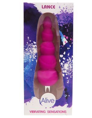 Анальний вібростимулятор Alive Lance, силікон, макс. діаметр 2,9 см (передостання кулька) AL20431 фото Купити Анальний вібростимулятор Alive Lance, силікон, макс. діаметр 2,9 см (передостання кулька)  Alive  1 006 грн