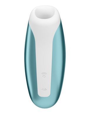 Мініатюрний вакуумний стимулятор Satisfyer Love Ice Blue Breeze SO4103 фото Купити Мініатюрний вакуумний стимулятор Satisfyer Love Breeze Copper  Satisfyer (Німеччина) 1 376 грн