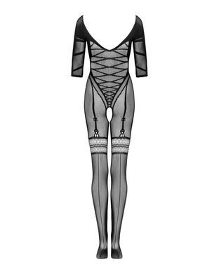 Сітчастий бодістокінг з імітацією підв&rsquo;язок Obsessive Bodystocking G329 S/M/L, black, з доступом SO7693 фото Купити Сітчастий бодістокінг з імітацією підв&rsquo;язок Obsessive Bodystocking G329 S/M/L, black, з доступом  Obsessive (Польща) 1 062 грн