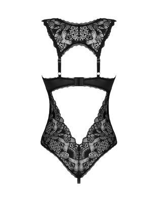 Кружевное боди Obsessive Donna Dream crotchless teddy M/L Black, открытый доступ SO8634 фото Купить   Obsessive (Польща) 1 561 грн
