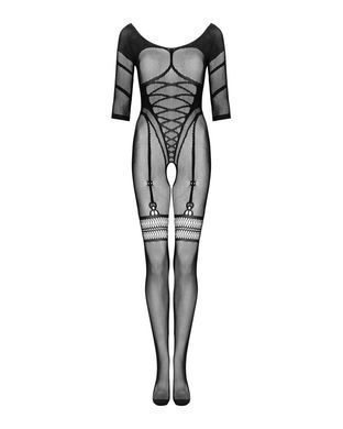Сітчастий бодістокінг з імітацією підв&rsquo;язок Obsessive Bodystocking G329 S/M/L, black, з доступом SO7693 фото Купити Сітчастий бодістокінг з імітацією підв&rsquo;язок Obsessive Bodystocking G329 S/M/L, black, з доступом  Obsessive (Польща) 1 062 грн