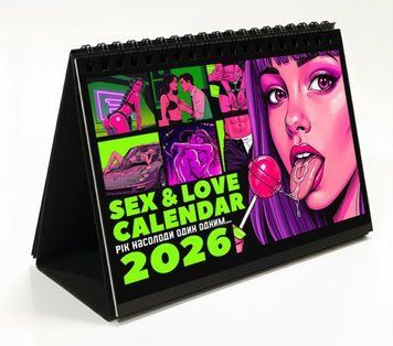 SEX КАЛЕНДАР-2026 (UA) SX3002 фото Купити SEX КАЛЕНДАР-2026 (UA)   322 грн