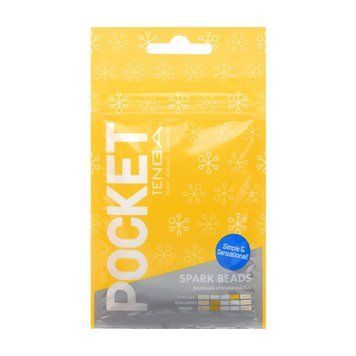 Мастурбатор TENGA Pocket Spark Beads SO5599 фото Купить   Tenga (Японія) 193 грн