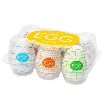 Набір мастурбаторів-яєць Tenga Egg Variety Pack - Standard (6 шт) SX4025 фото Купити Набір мастурбаторів-яєць Tenga Egg Variety Pack - Standard (6 шт)  Tenga  2 559 грн