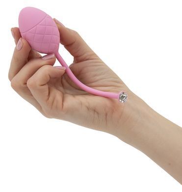 Розкішні вагінальні кульки PILLOW TALK - Frisky Pink з кристалом, діаметр 3,2 см, вага 49-75гр SO2721 фото Купити Розкішні вагінальні кульки PILLOW TALK - Frisky Pink з кристалом, діаметр 3,2 см, вага 49-75гр  Pillow Talk (Канада) 1 542 грн