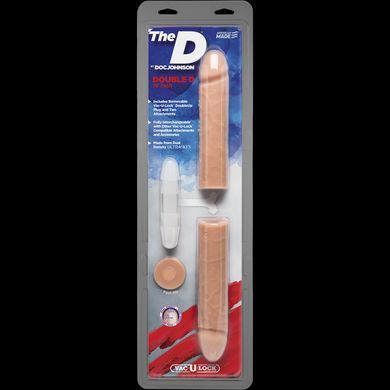 Фаллоимитатор двойной Doc Johnson The D - Double D - 16 Inch - ULTRASKYN, диаметр 4,4см, Vack-U-Lock SO1575 фото Купить   Doc Johnson (США) 2 984 грн