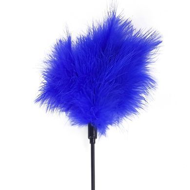 Лоскітка з пером індика Art of Sex &ndash; Feather Paddle, синя SO6613 фото Купити Лоскітка з пером індика Art of Sex &ndash; Feather Paddle, синя  Art of Sex  156 грн