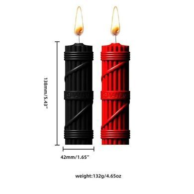 Свечи для BDSM LOCKINK SEVANDA Fetish Drip Candles Set 2 шт SX0861 фото Купить   LOCKINK (Китай) 1 367 грн