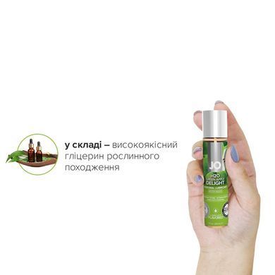 Змазка на водній основі JO H2O &mdash; Green Apple (30 мл) без цукру, рослинний гліцерин SO1481 фото Купити Змазка на водній основі JO H2O &mdash; Green Apple (30 мл) без цукру, рослинний гліцерин  JO (США) 359 грн