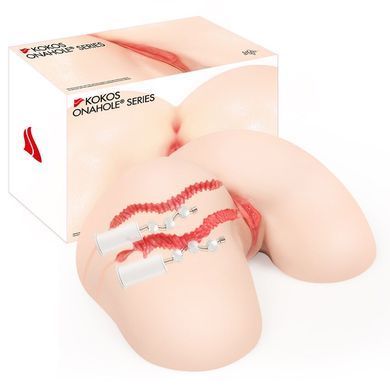 Мастурбатор Kokos 004 Vailla ONAHOLE Real Hips 2WayPlus з вібрацією та масажем SX3238 фото Купити Мастурбатор Kokos 004 Vailla ONAHOLE Real Hips 2WayPlus з вібрацією та масажем  Kokos (Південна Корея) 11 641 грн