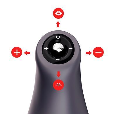 Мастурбатор Otouch AIRTURN 3, 6 режимов вибрации, 4 режима всасывания, джойстик SO9386 фото Купить   Otouch (Китай) 3 418 грн