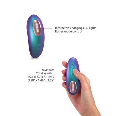 Вакуумний кліторальний стимулятор Love To Love DREAMER &ndash; IRIDESCENT TURQUOISE, пестощі язичком,пульт SX1106 фото Купити Вакуумний кліторальний стимулятор Love To Love DREAMER &ndash; IRIDESCENT TURQUOISE, пестощі язичком,пульт  Love To Love (Франція) 4 970 грн