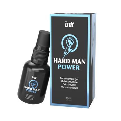 Стимулирующий гель для эрекции Intt Hard Man Power (15 мл), экстракт гингко билоба, таурин SX1271 фото Купить   Intt (Бразилія-Португалія) 600 грн