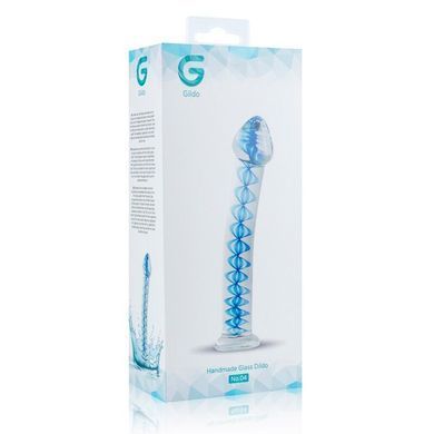 Скляний дилдо Gildo Glass Dildo No. 4, для точки G та простати SO8890 фото Купити Скляний дилдо Gildo Glass Dildo No. 4, для точки G та простати  Gildo (Нідерланди) 1 755 грн