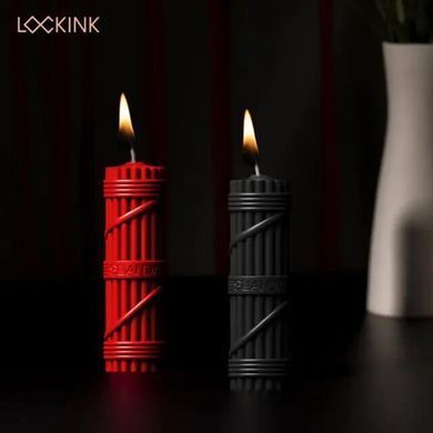 Свечи для BDSM LOCKINK SEVANDA Fetish Drip Candles Set 2 шт SX0861 фото Купить   LOCKINK (Китай) 1 367 грн