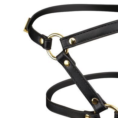 Маска-збруя для мінету LOCKINK SEVANDA Blowjob Head Harness, чорна, з м&rsquo;якою вставкою у вигляді губ SX0911 фото Купити Маска-збруя для мінету LOCKINK SEVANDA Blowjob Head Harness, чорна, з м&rsquo;якою вставкою у вигляді губ  LOCKINK (Китай) 2 032 грн