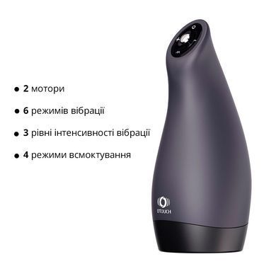 Мастурбатор Otouch AIRTURN 3, 6 режимов вибрации, 4 режима всасывания, джойстик SO9386 фото Купить   Otouch (Китай) 3 418 грн