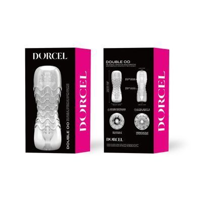 Мастурбатор Dorcel Double OO, двусторонний, два рельефа MD0857 фото Купить Мастурбатор Dorcel Double OO, двухсторонний, два рельефа  Dorcel 1 639 грн