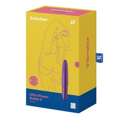 Мінівібратор Satisfyer Ultra Power Bullet 6 Violet SO5433 фото Купити Мінівібратор Satisfyer Ultra Power Bullet 6 Violet  Satisfyer (Німеччина) 1 265 грн