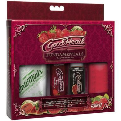 Набор для минета Doc Johnson GoodHead Fundamentals Kit SO4542 фото Купить   Doc Johnson (США) 1 330 грн