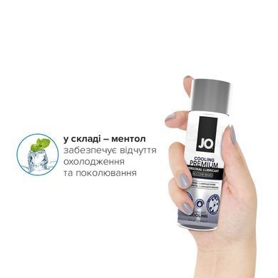 Охлаждающий лубрикант на силиконовой основе JO PREMIUM &mdash; COOLING (60 мл) SO1793 фото Купить   JO (США) 942 грн