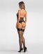 Боді Obsessive Dominna crotchless teddy S/M SX3562 фото 2