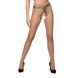 Телесные колготки с открытым доступом, контрастная линия Passion TIOPEN 010 1/2 (20 den), beige SO5802 фото 1