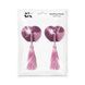 Пестис-сердечки з кісточками Art of Sex - Sparkling Hearts, рожевий SX4660 фото 3