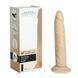 Фаллоимитатор Naked Addiction &mdash; 9&Prime; Silicone Dual Density Bendable Dildo Vanilla, вибропуля в подарок SO8906 фото 6