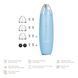 Мікродермабразійний пристрій для видалення чорних цяток GESKE MicroDermabrasion Blackhead Remover 7в1 starlight HB0565 фото 2