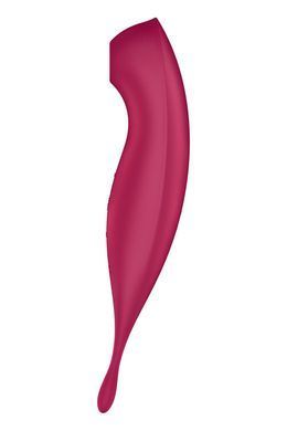 Смарт-вібратор для клітора з вакуумною стимуляцією Satisfyer Twirling Pro+ dark red SO6715 фото Купити Смарт-вібратор для клітора з вакуумною стимуляцією Satisfyer Twirling Pro+ dark red  Satisfyer (Німеччина) 2 217 грн