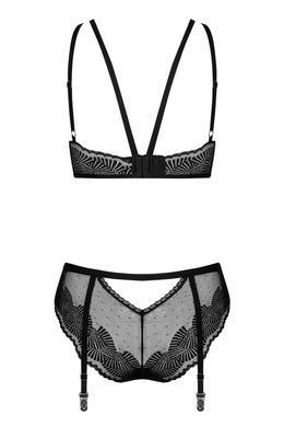 Комплект Obsessive Allastia 2-pcs set black S/M SX2577 фото Купити Комплект Obsessive Allastia 2-pcs set black S/M  Obsessive (Польща) 831 грн