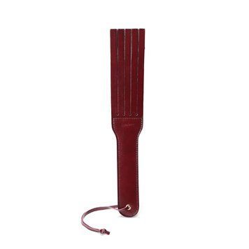 Двосторонній паддл Liebe Seele Wine Red Spanking Paddle, натуральна шкіра SO9456 фото Купити Двосторонній паддл Liebe Seele Wine Red Spanking Paddle, натуральна шкіра  Liebe Seele (Японія) 1 413 грн